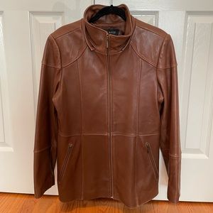Anne Klein 100% Genuine Leather Jacket